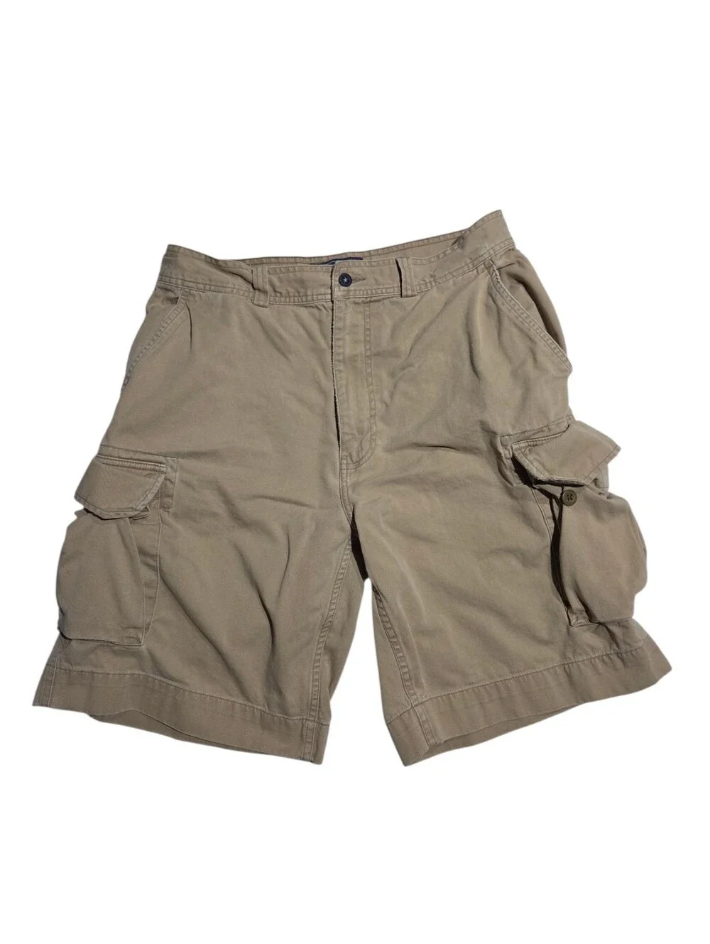 Vintage Polo Ralph Lauren Tan Cargo Shorts 32 100% Cotton